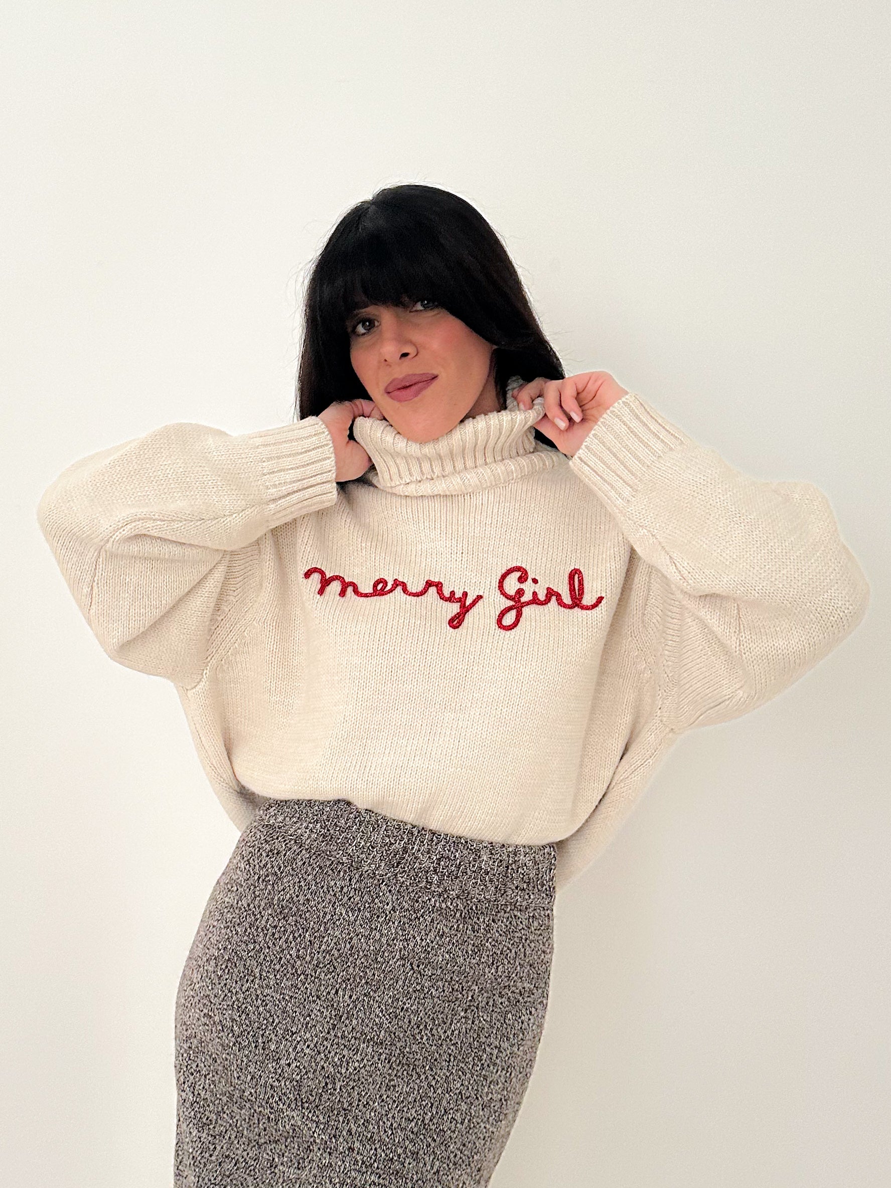 Maglione Merry Girl