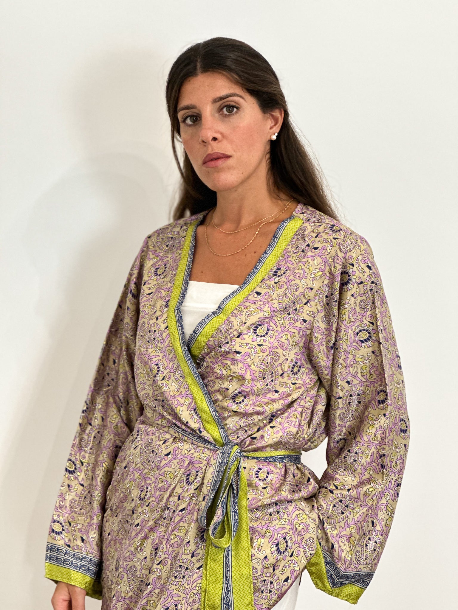 Kimono in seta indiana I